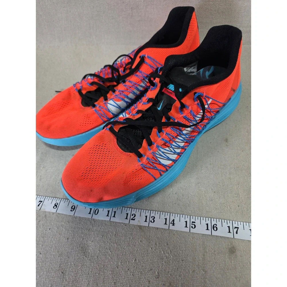 Nike Lunaracer 3 Mens Running Shoes Bright Crimson Blue 554675-904 Size 14